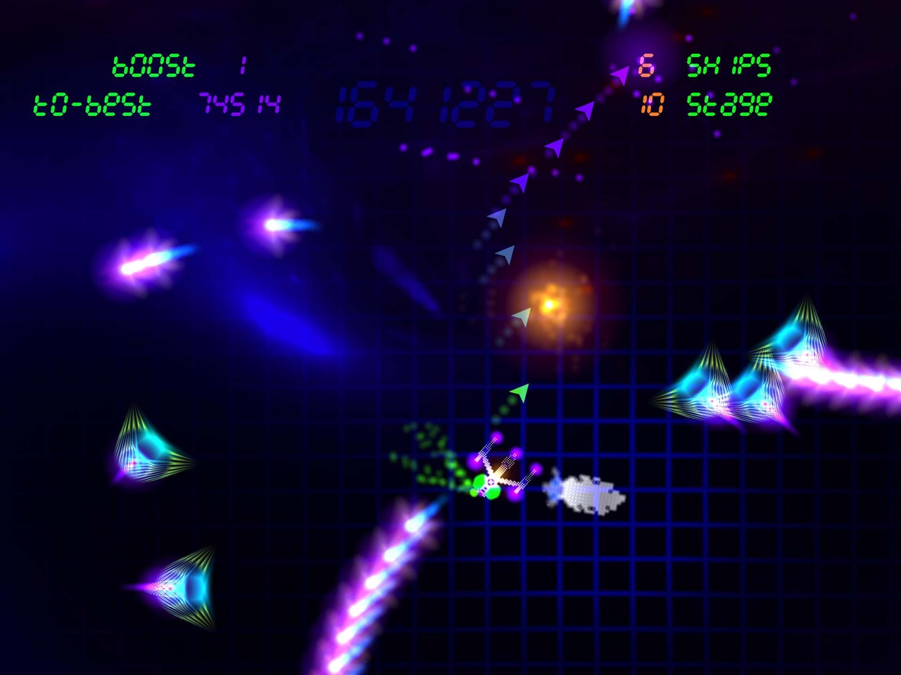 Скриншот из игры GridRunner Revolution - 59