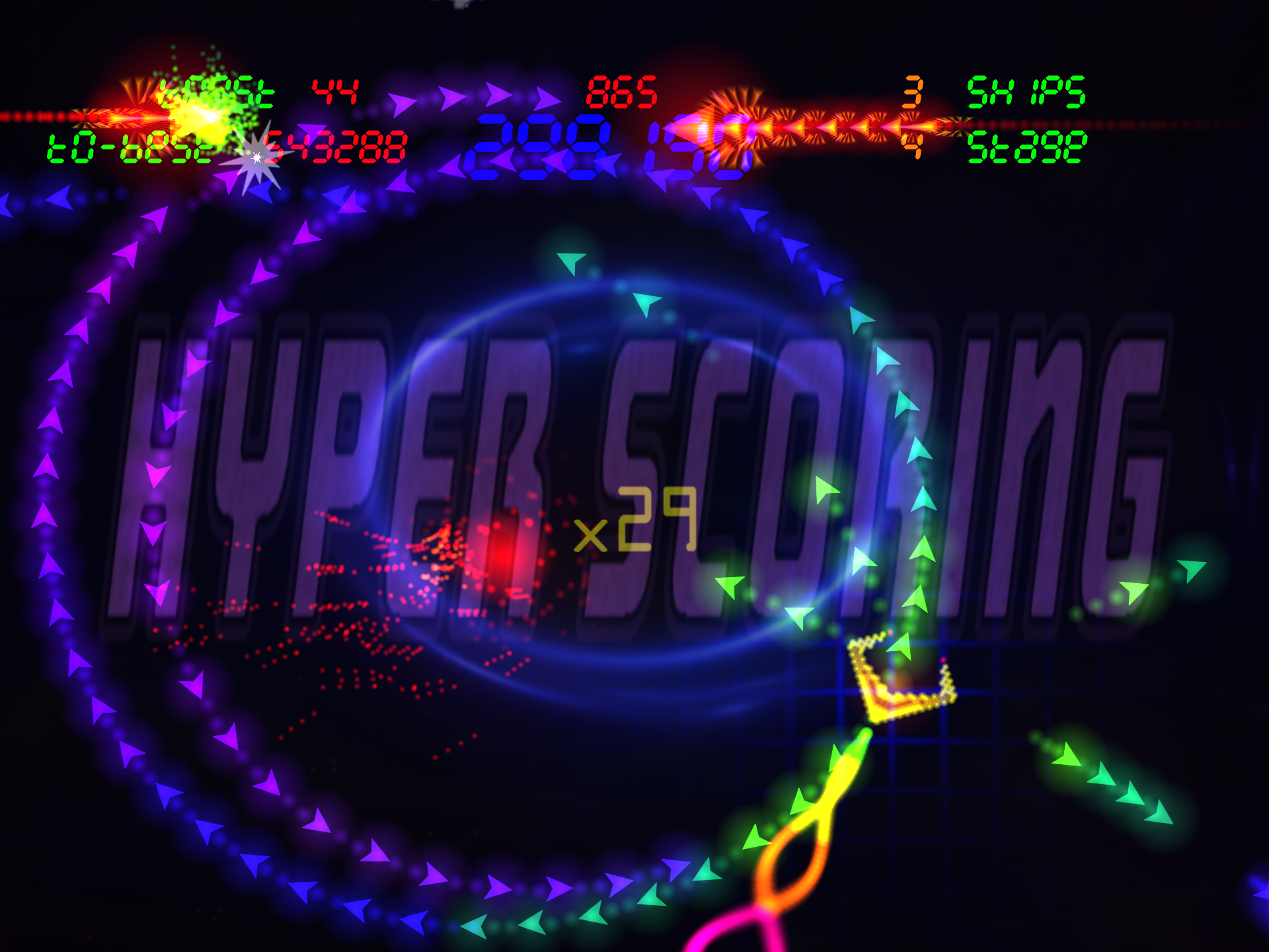 Скриншот из игры GridRunner Revolution - 6