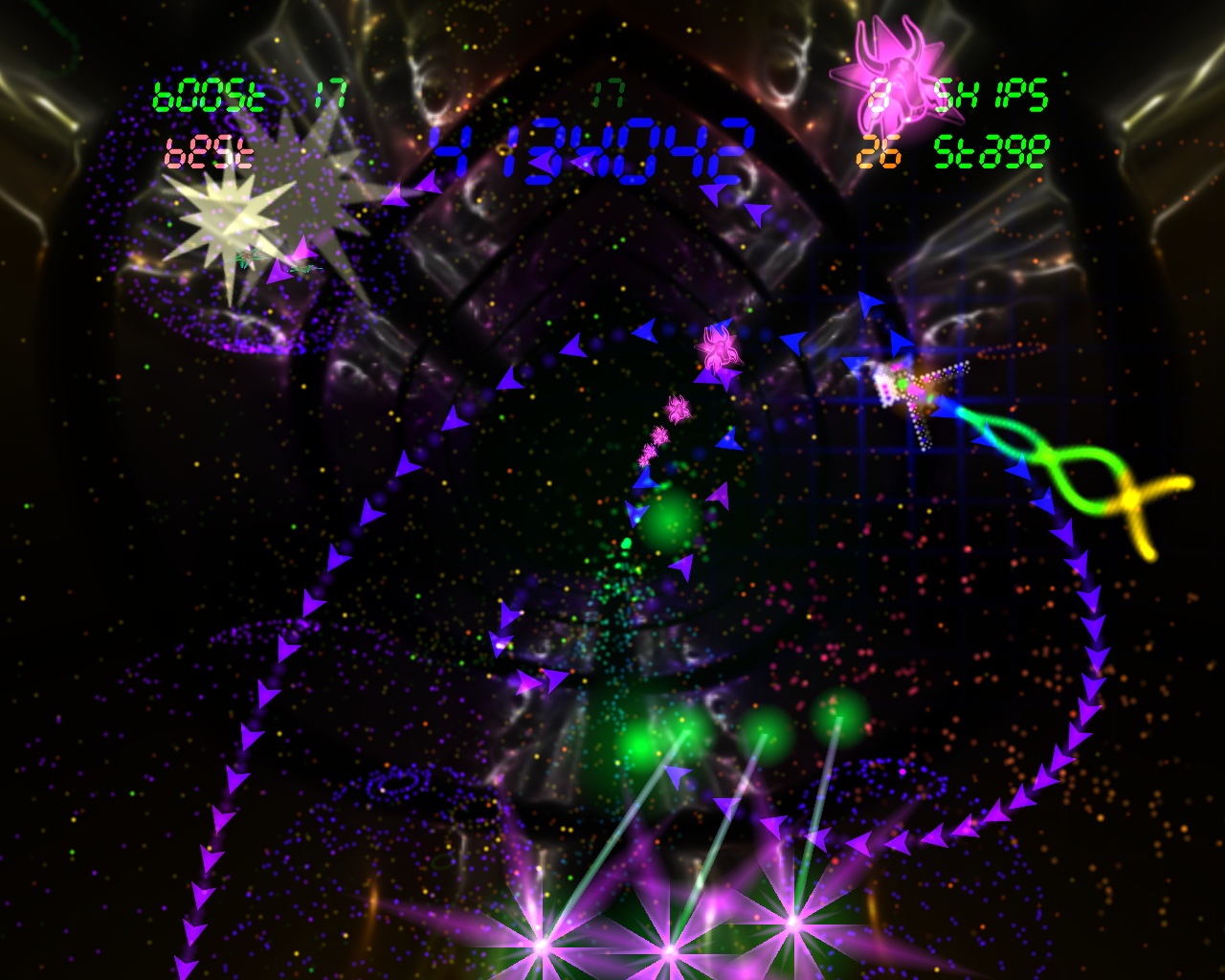 Скриншот из игры GridRunner Revolution - 12