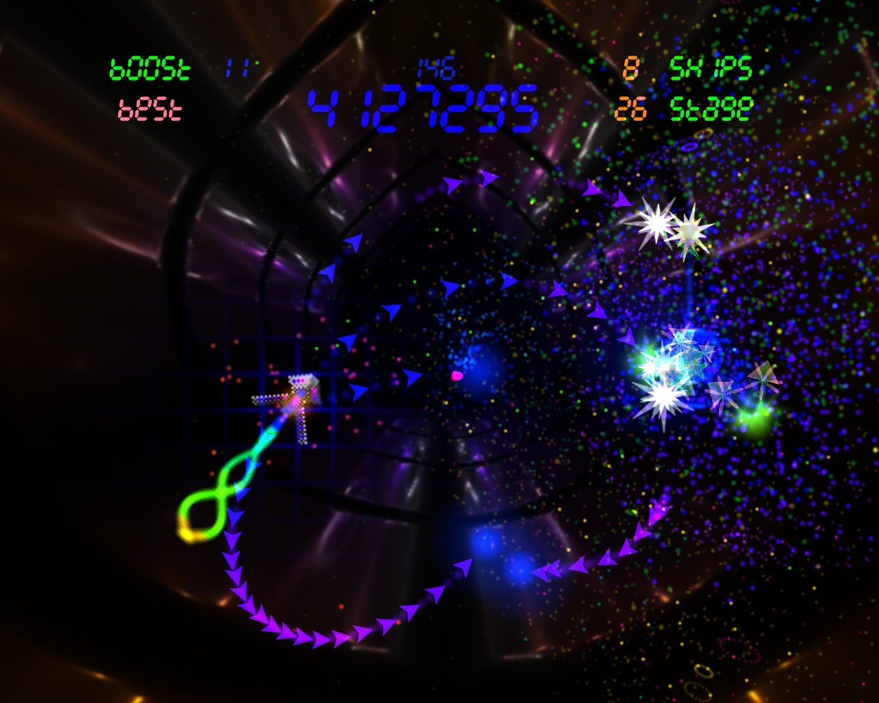 Скриншот из игры GridRunner Revolution - 63