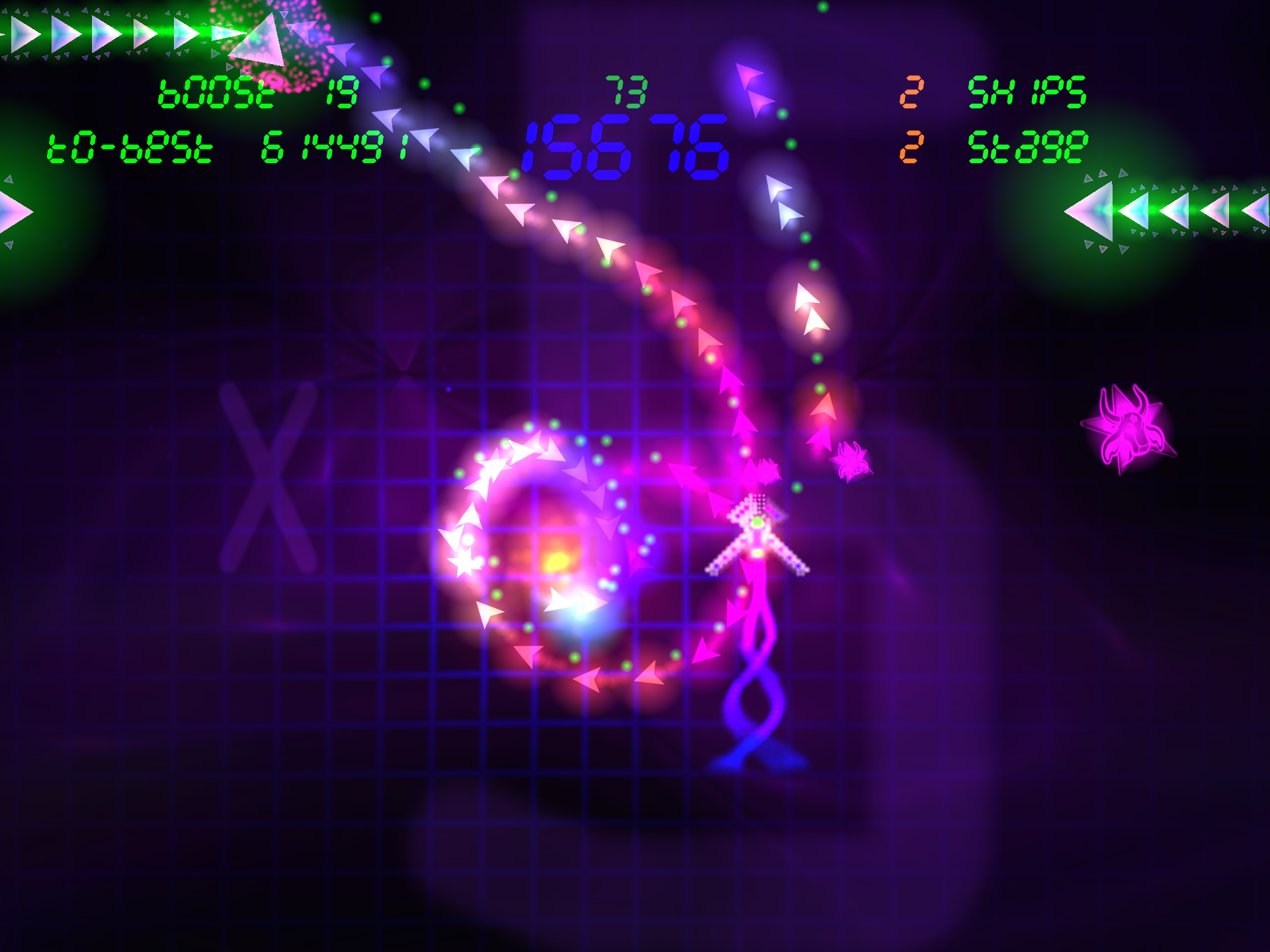 Скриншот из игры GridRunner Revolution - 41