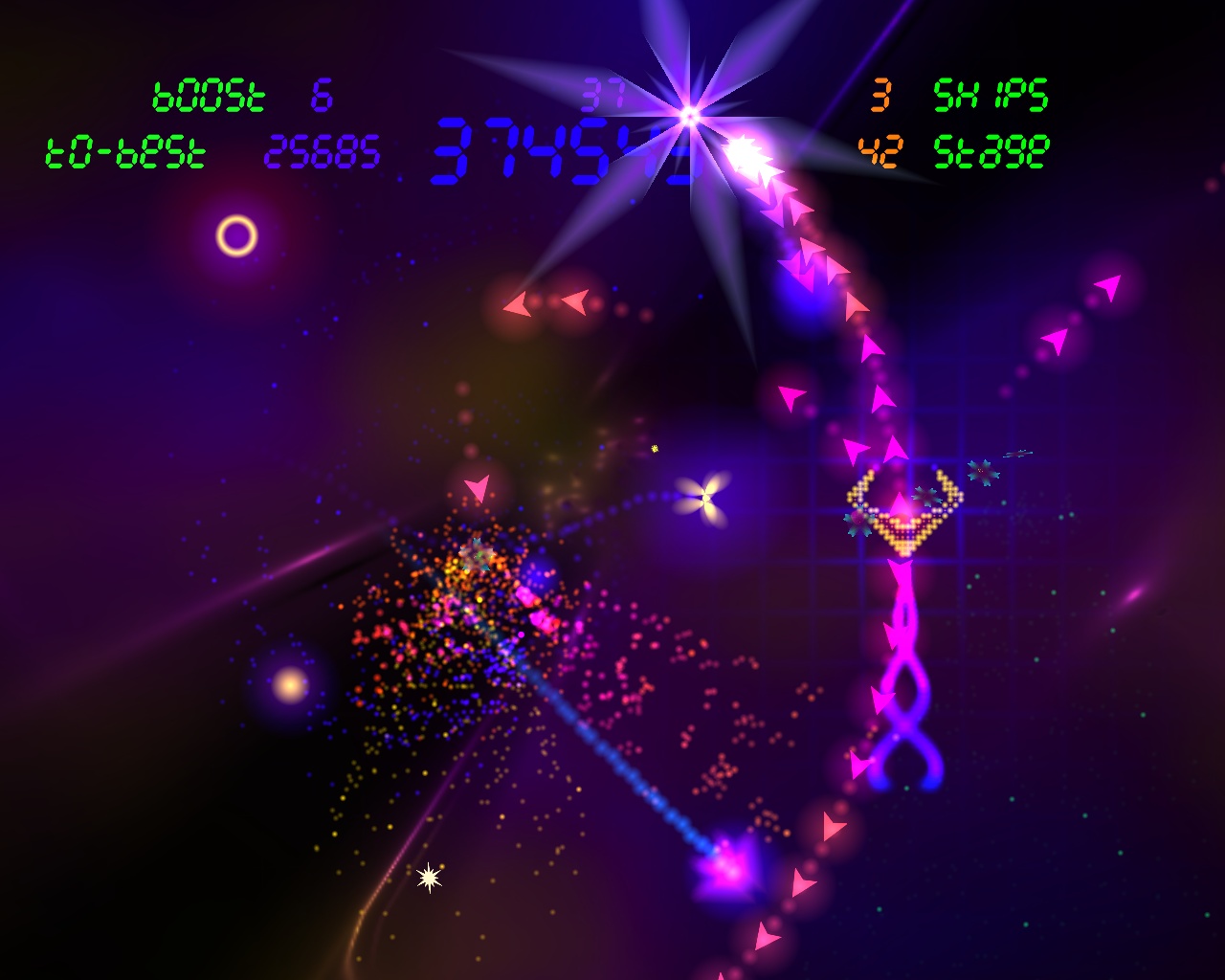 Скриншот из игры GridRunner Revolution - 40