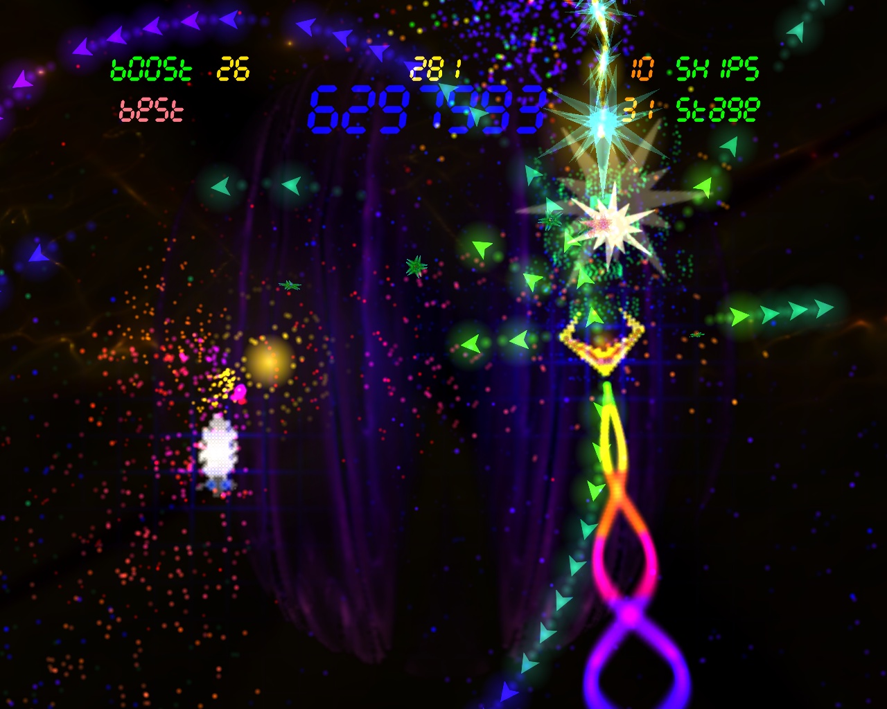 Скриншот из игры GridRunner Revolution - 74