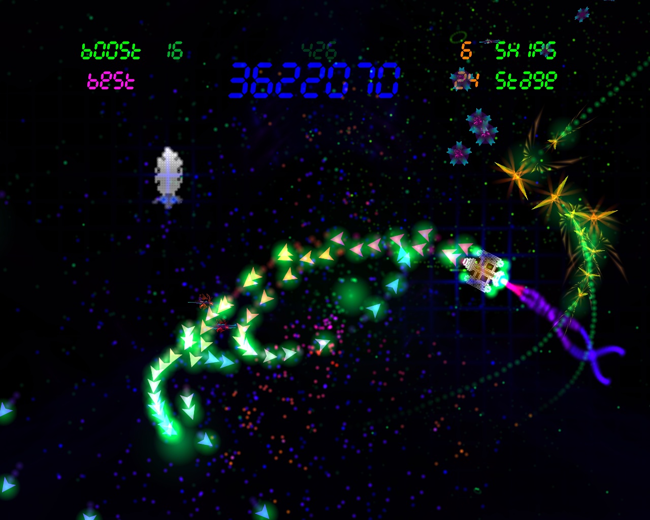 Скриншот из игры GridRunner Revolution - 45