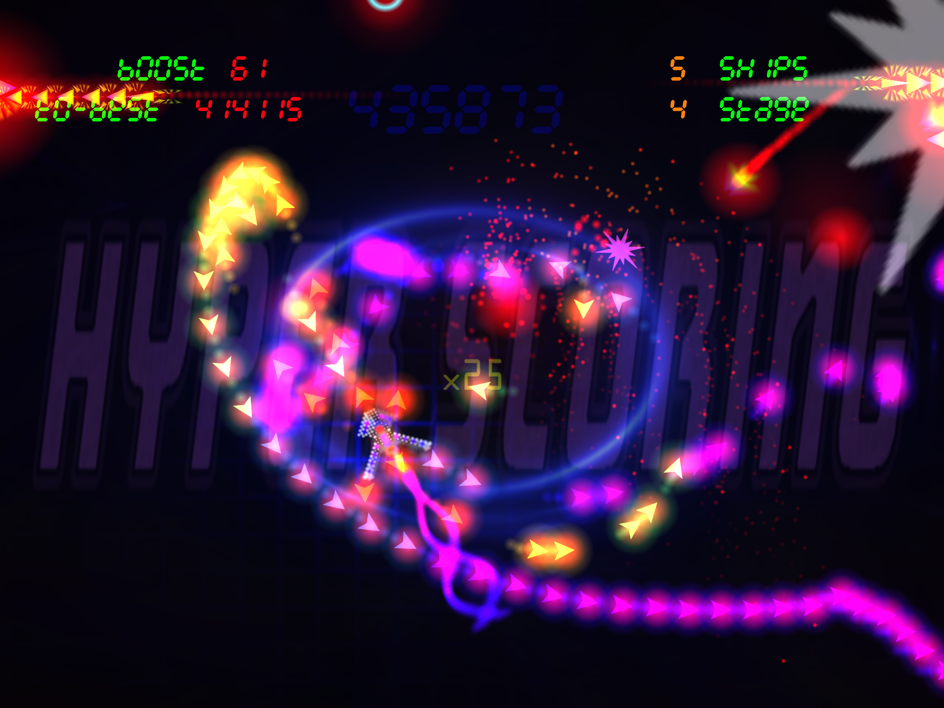 Скриншот из игры GridRunner Revolution - 96