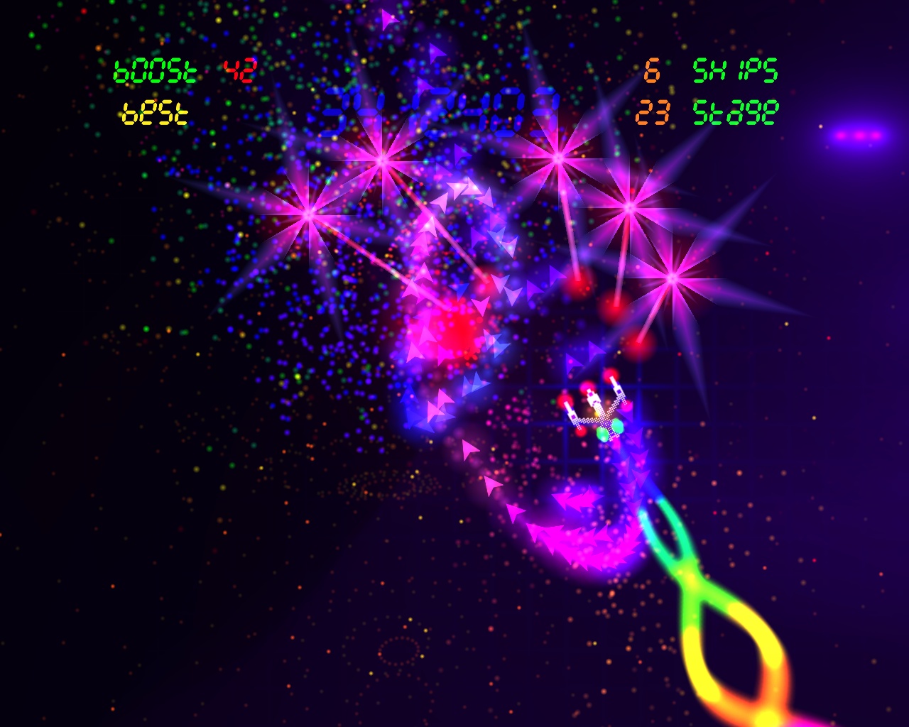 Скриншот из игры GridRunner Revolution - 91