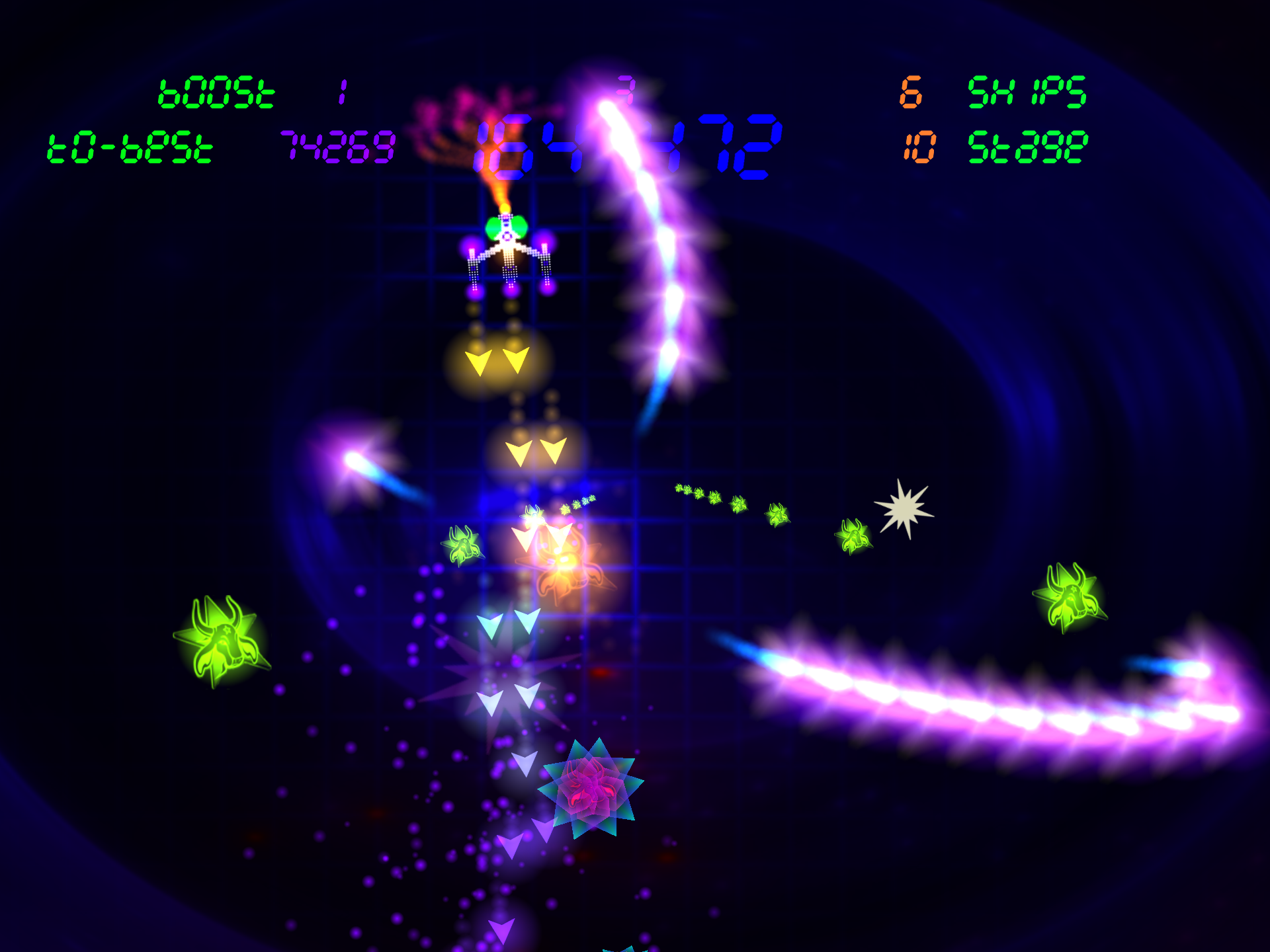 Скриншот из игры GridRunner Revolution - 86