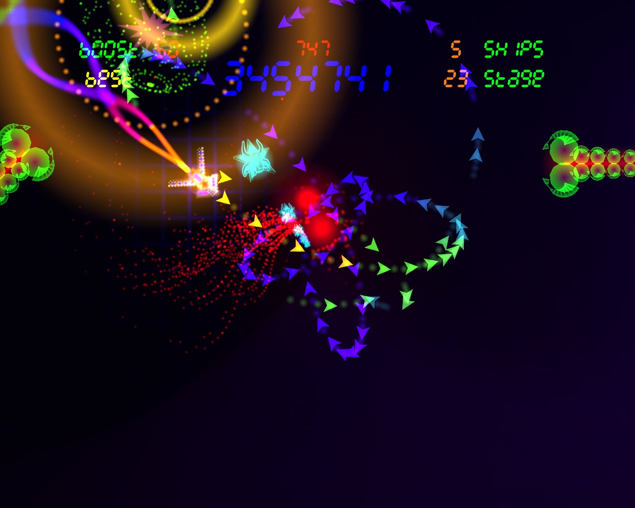 Скриншот из игры GridRunner Revolution - 32