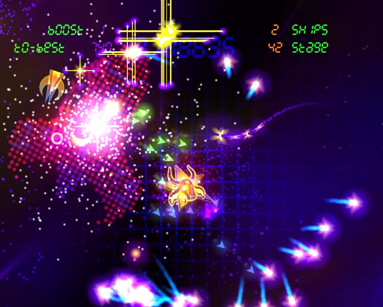 Скриншот из игры GridRunner Revolution - 98