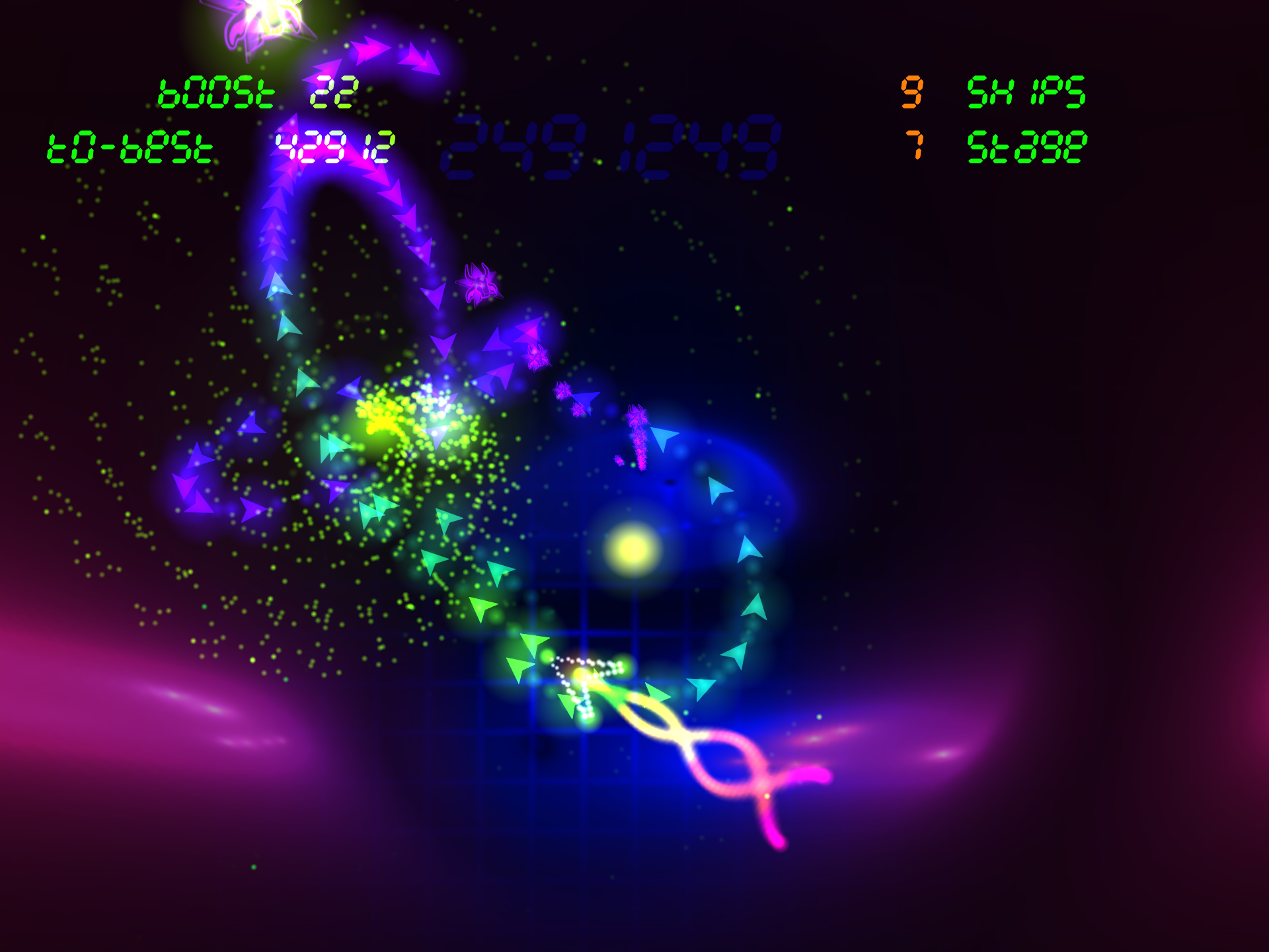 Скриншот из игры GridRunner Revolution - 68