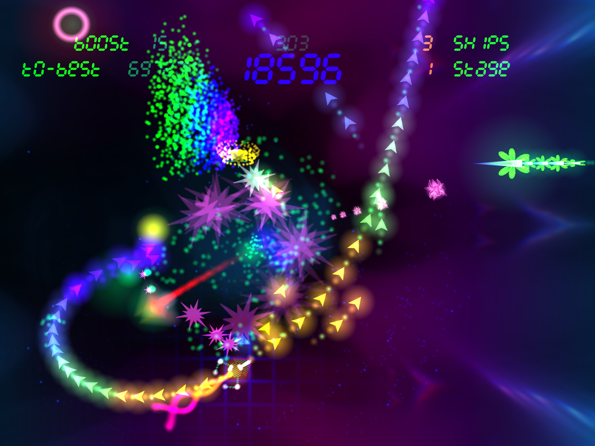 Скриншот из игры GridRunner Revolution - 67