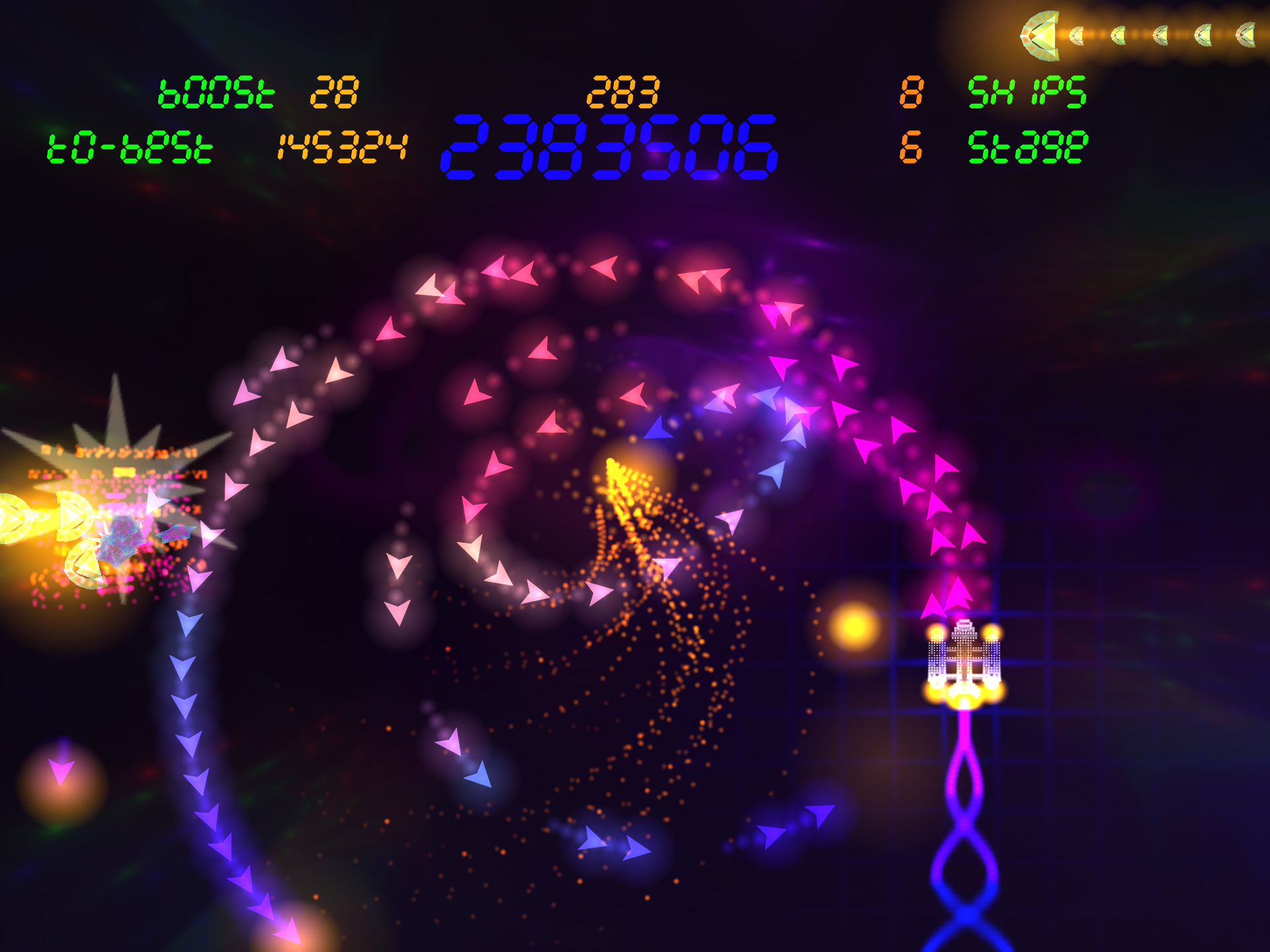 Скриншот из игры GridRunner Revolution - 56