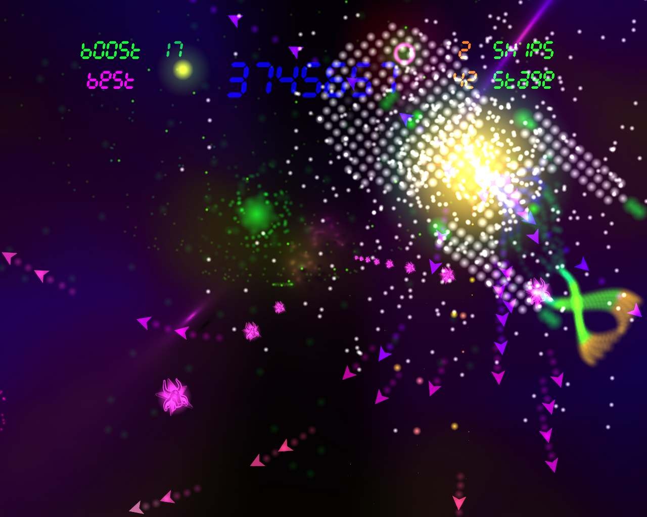 Скриншот из игры GridRunner Revolution - 61