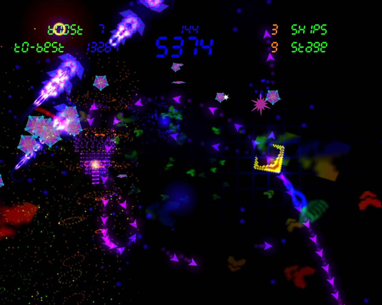 Скриншот из игры GridRunner Revolution - 92