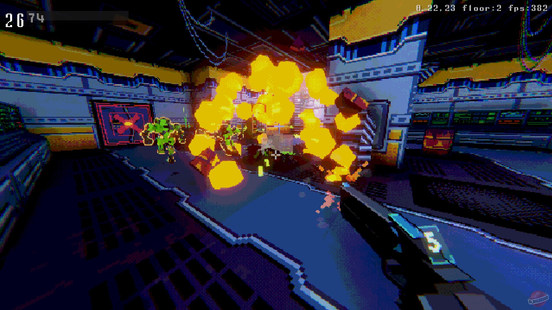 Скриншот из игры Force Reboot - 4