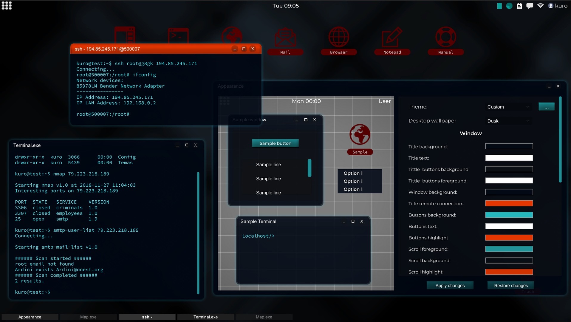 Скриншот из игры Grey Hack - 8