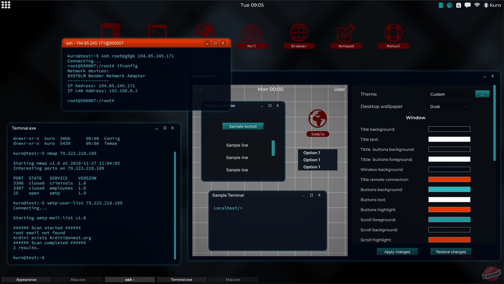 Скриншот из игры Grey Hack - 18