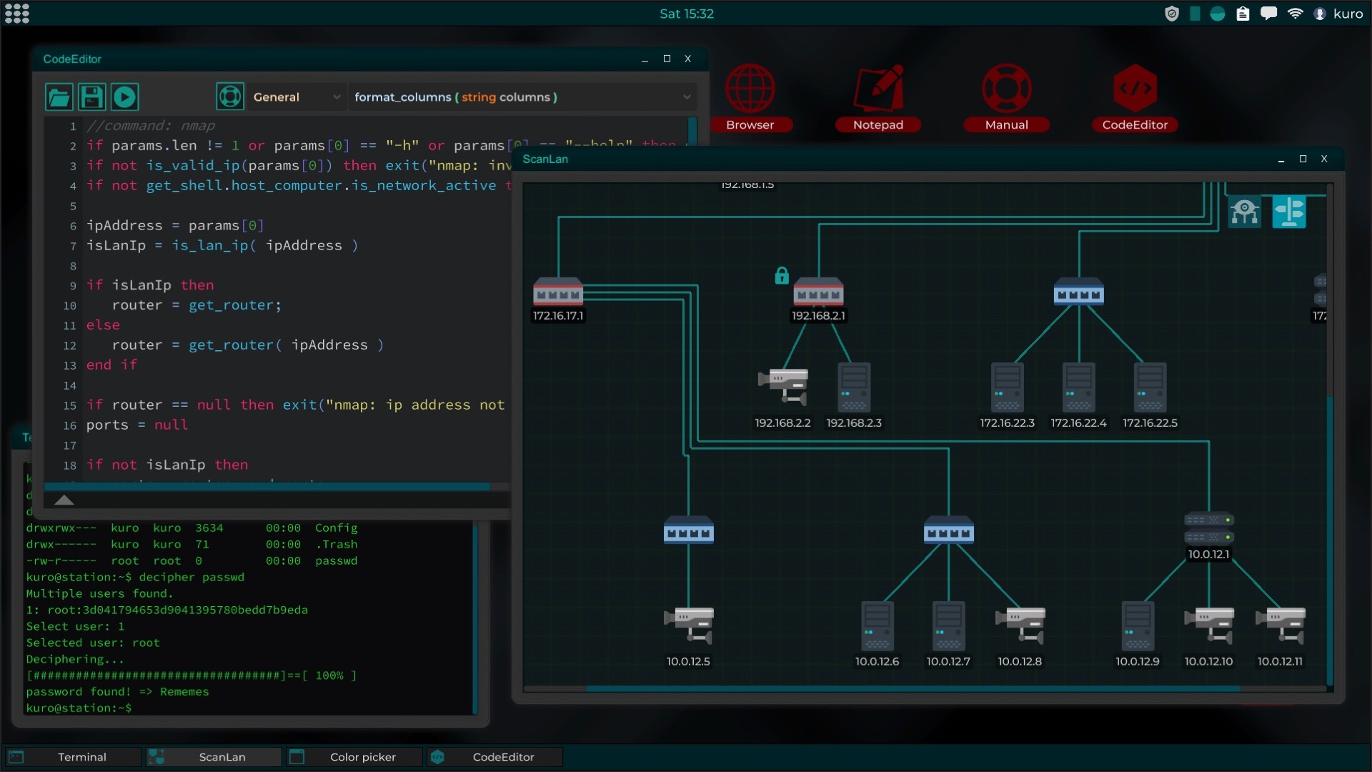 Скриншот из игры Grey Hack - 21