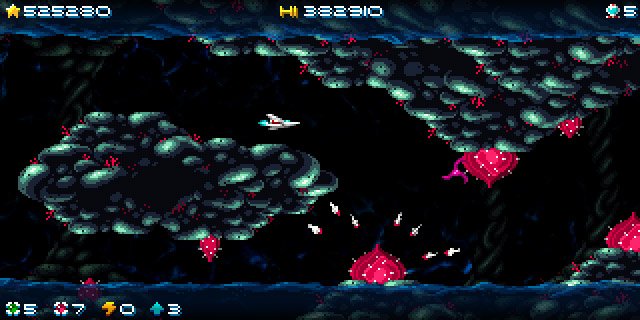 Скриншот из игры Hydorah - 4