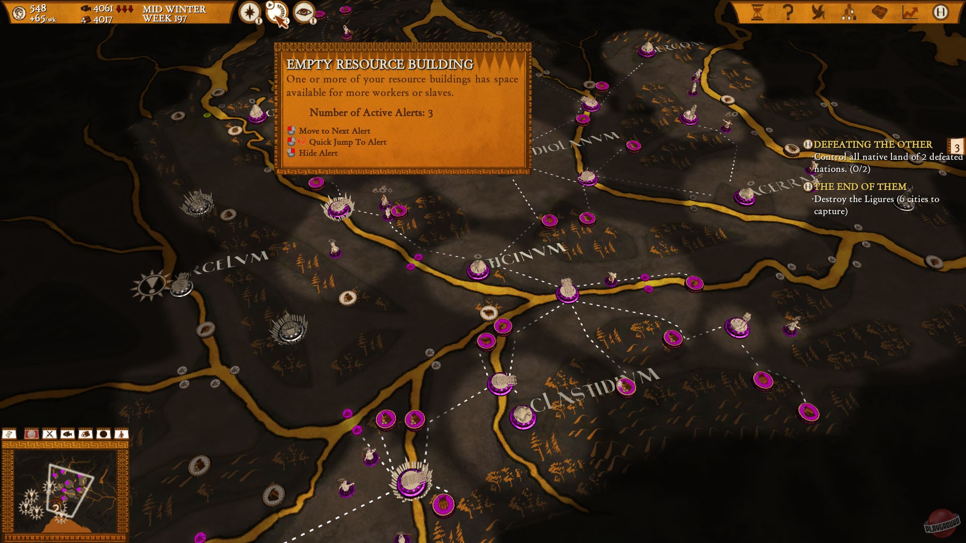 Скриншот из игры Hegemony 3: Clash of the Ancients - 1