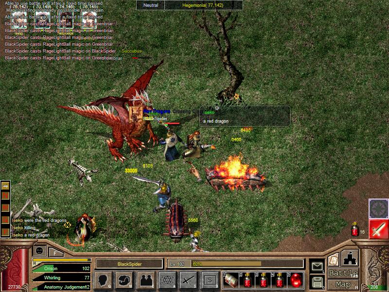 Скриншот из игры Dragon Raja - 44