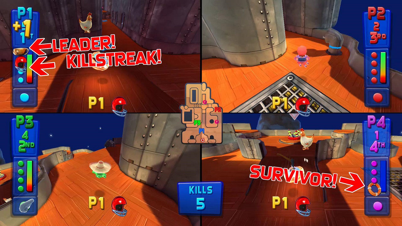 Скриншот из игры FLUSTER CLUCK - 20