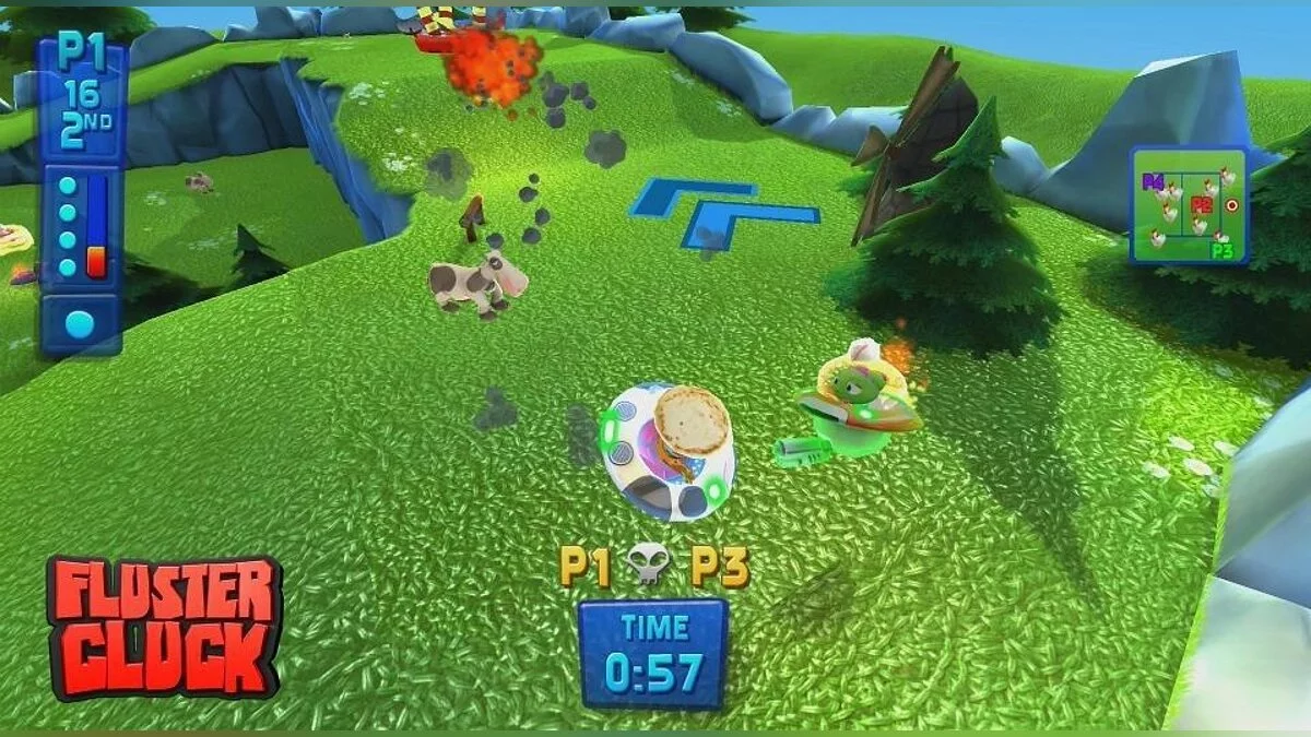 Скриншот из игры FLUSTER CLUCK - 21