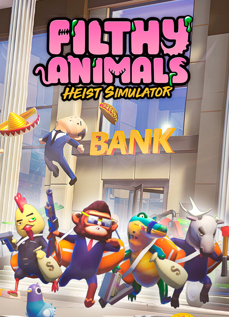 Обложка игры Filthy Animals: Heist Simulator