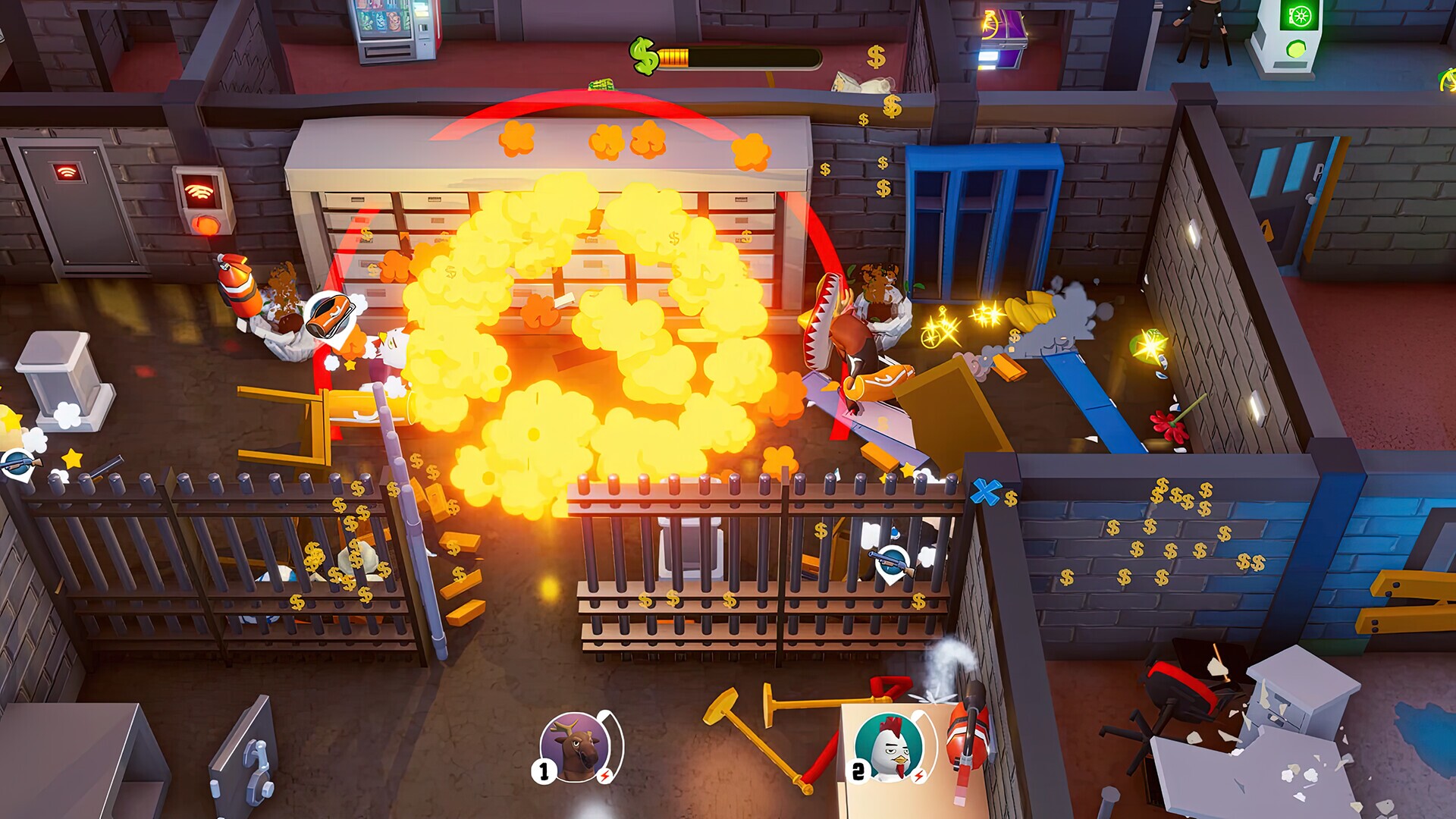 Скриншот из игры Filthy Animals: Heist Simulator - 1