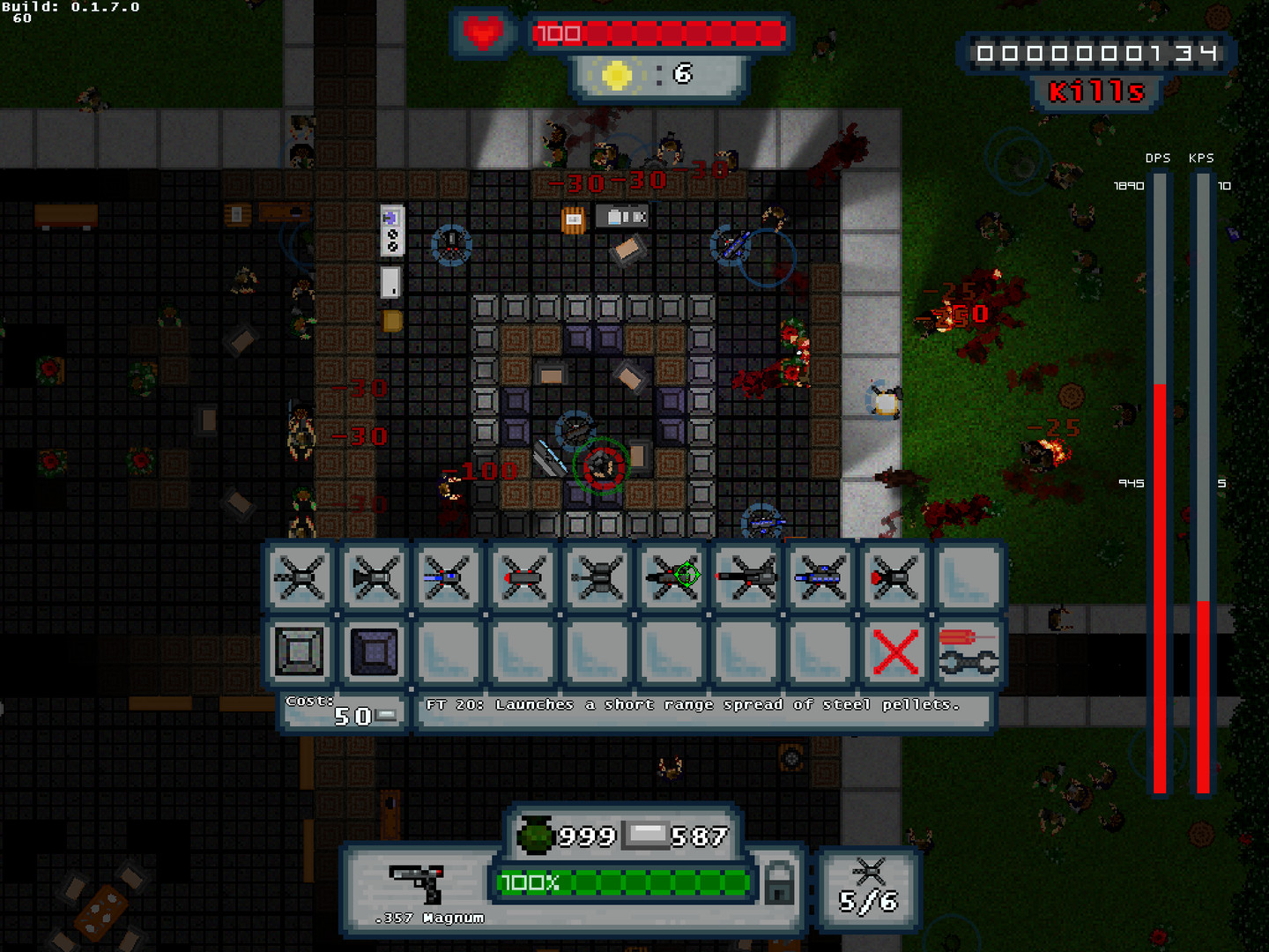 Скриншот из игры Over 9,000 Zombies! - 28