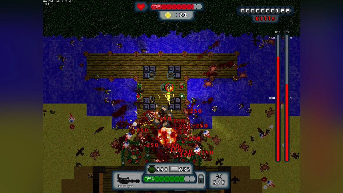 Скриншот из игры Over 9,000 Zombies! - 20