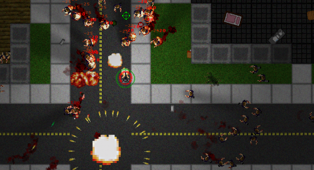 Скриншот из игры Over 9,000 Zombies! - 1