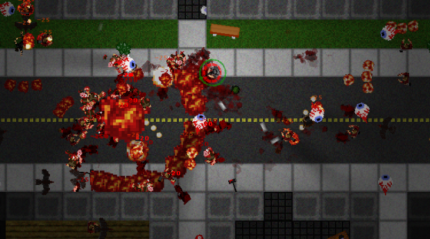 Скриншот из игры Over 9,000 Zombies! - 4