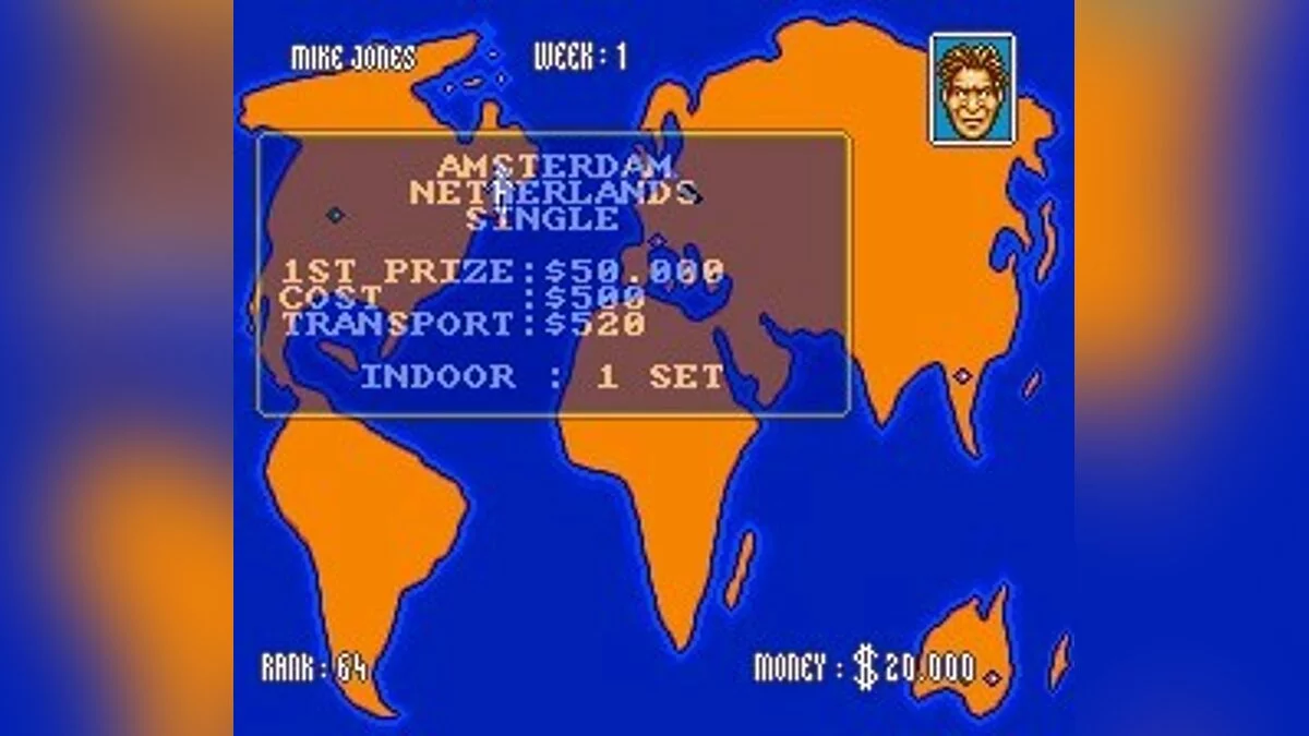 Скриншот из игры International Tennis Tour - 7