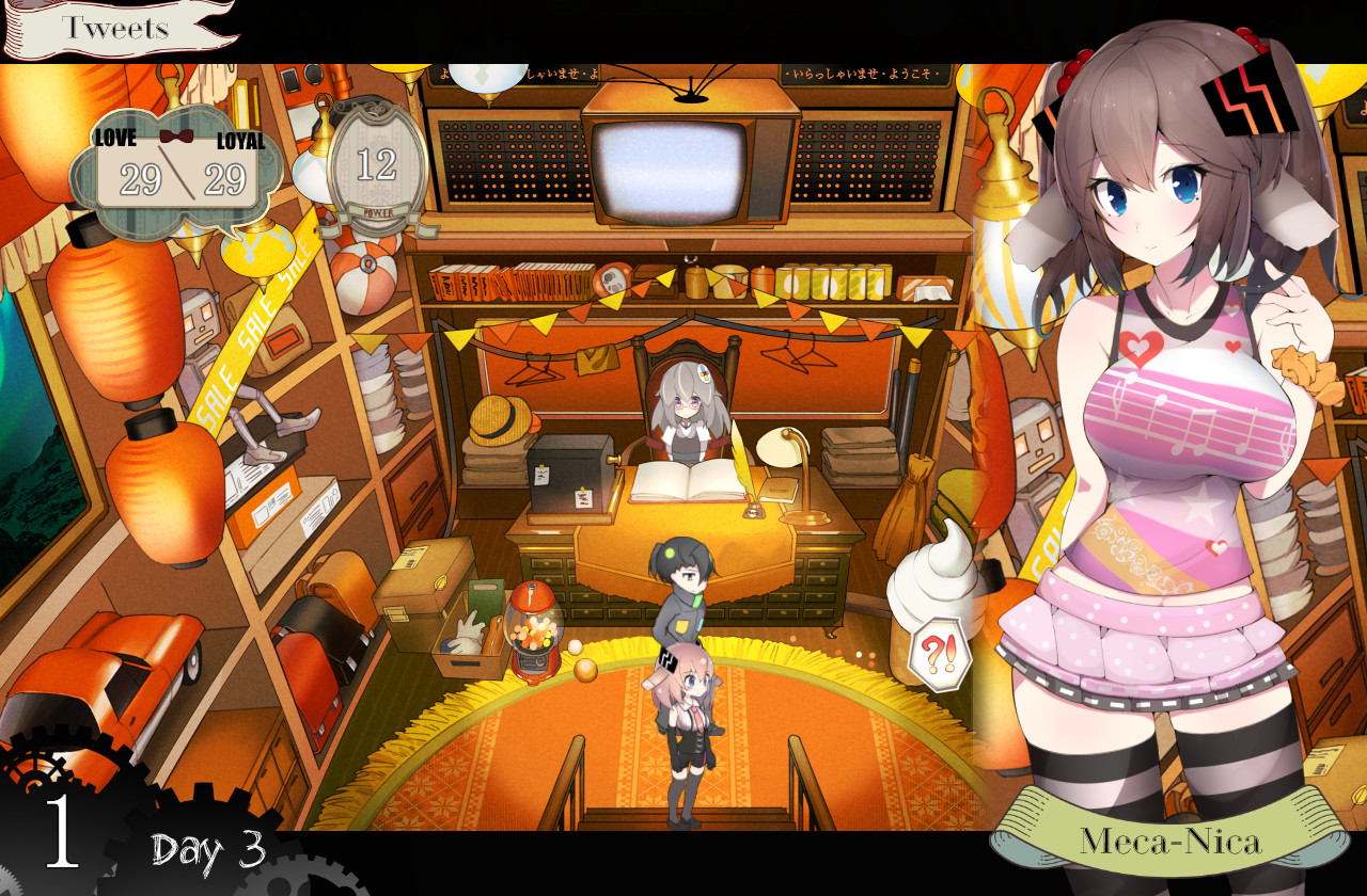 Скриншот из игры MECHANICA: A Ballad of the Rabbit and Mercury - 1