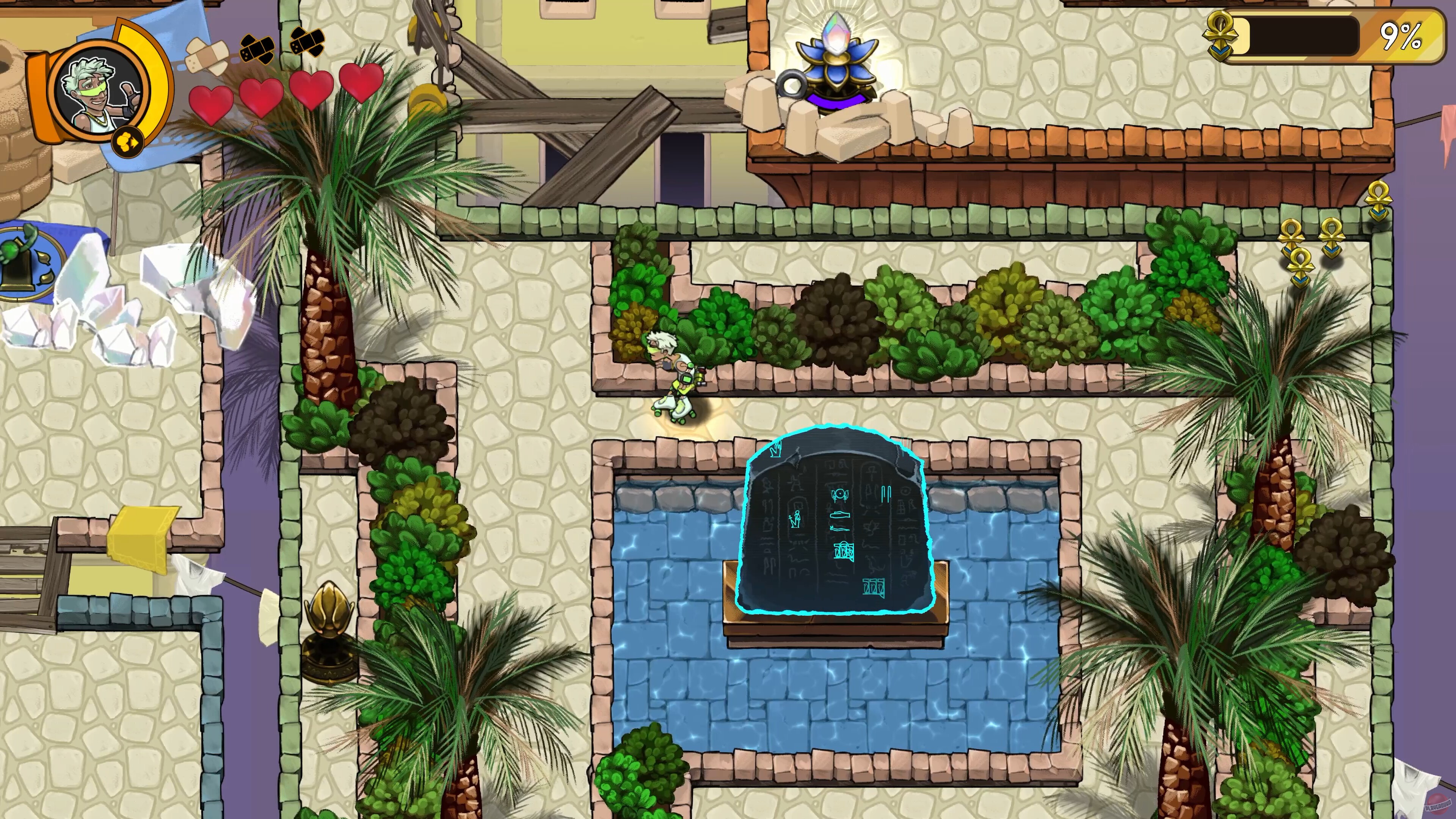 Скриншот из игры Run From Mummies - 2