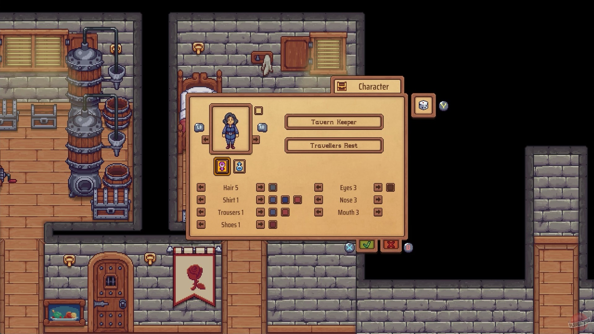 Скриншот из игры Travellers Rest - 69