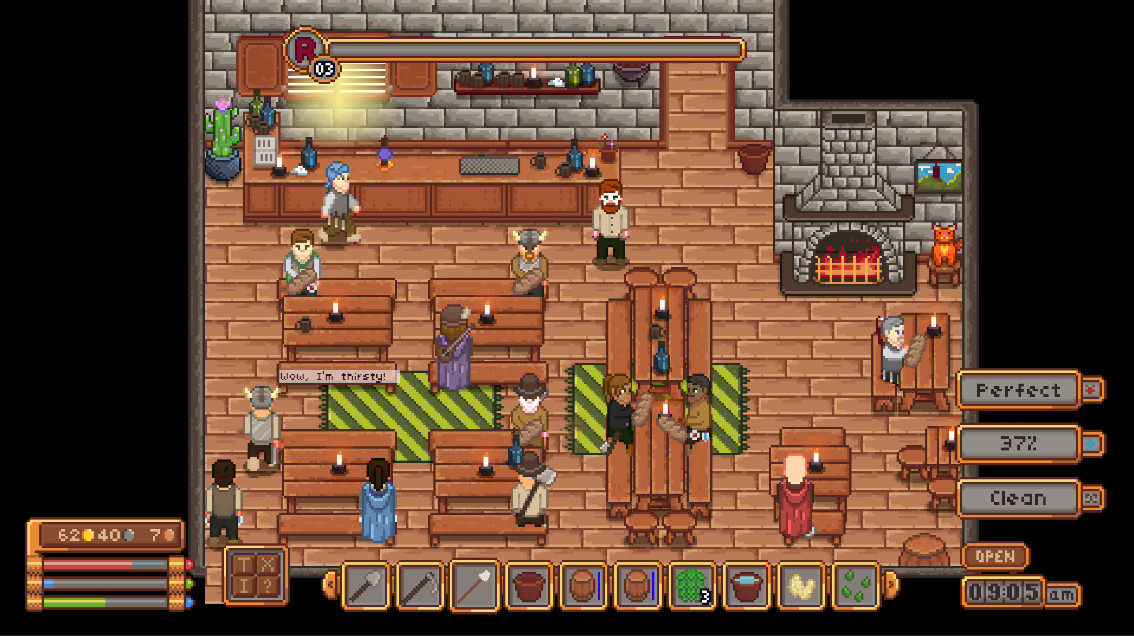 Скриншот из игры Travellers Rest - 1