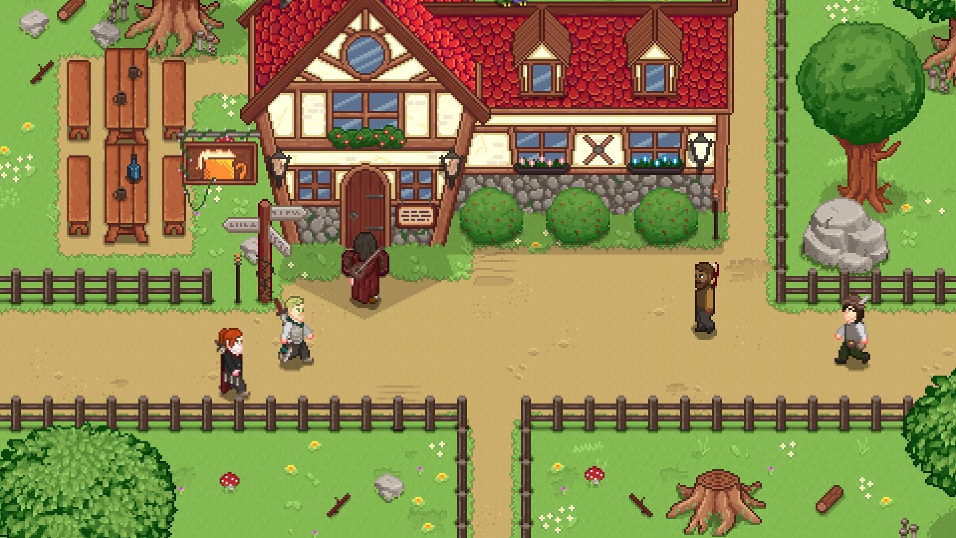 Скриншот из игры Travellers Rest - 2