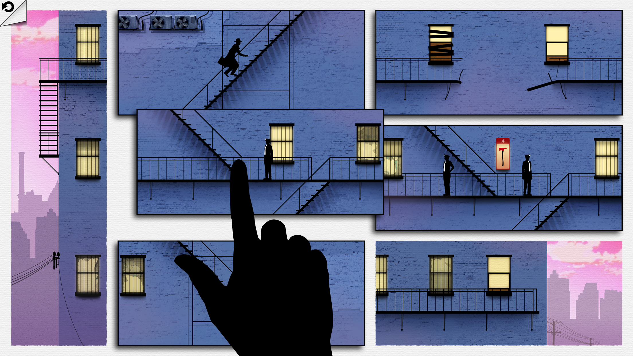 Скриншот из игры FRAMED - 5