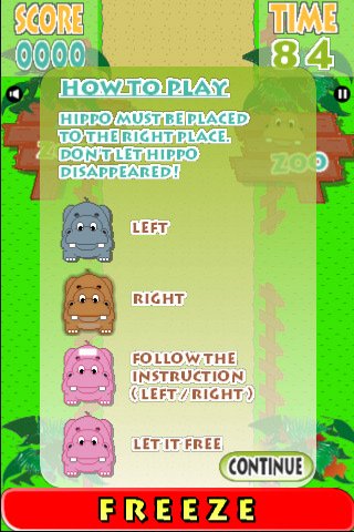 Скриншот из игры Hippo Go Home - 3