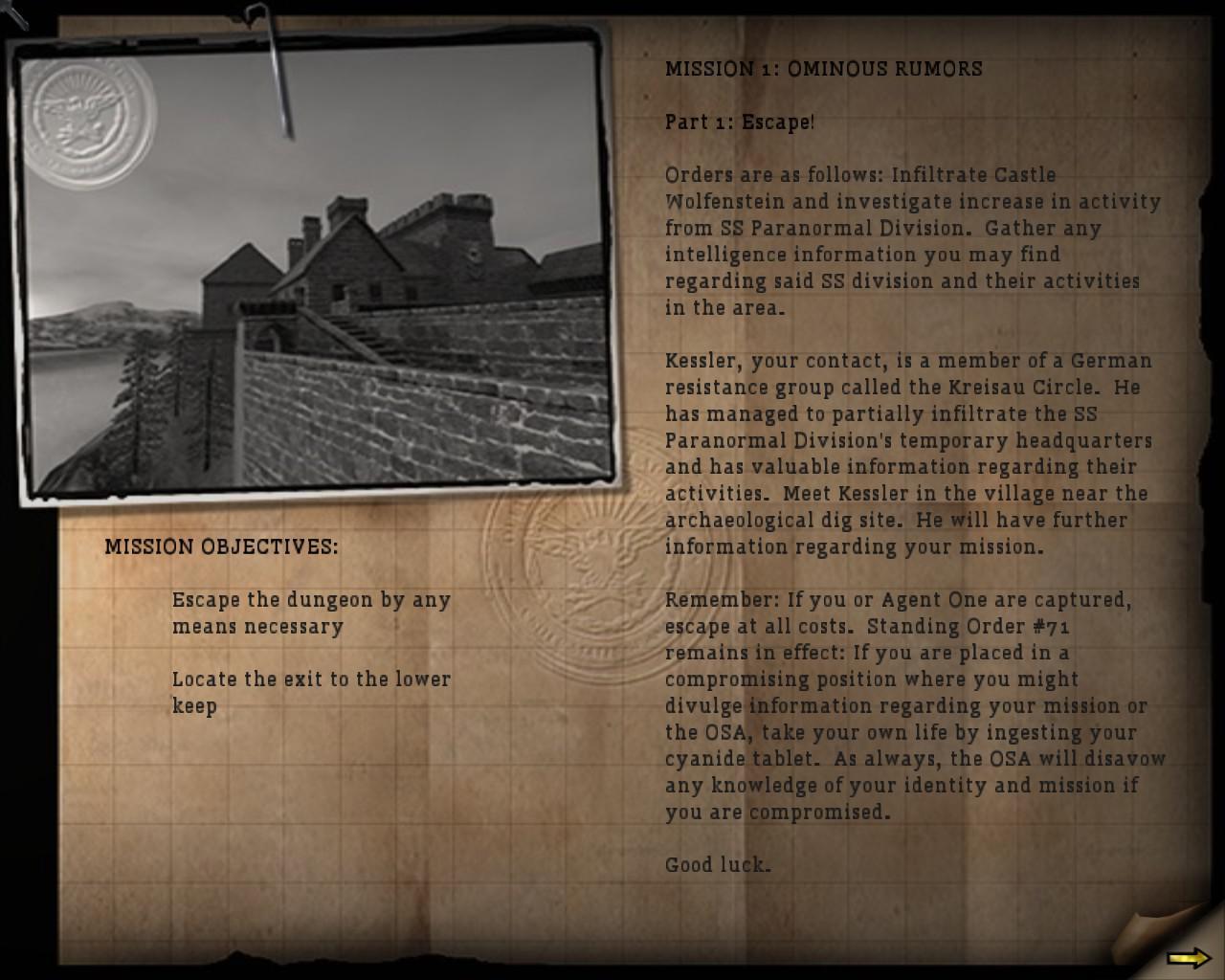 Скриншот из игры Return To Castle Wolfenstein - 54