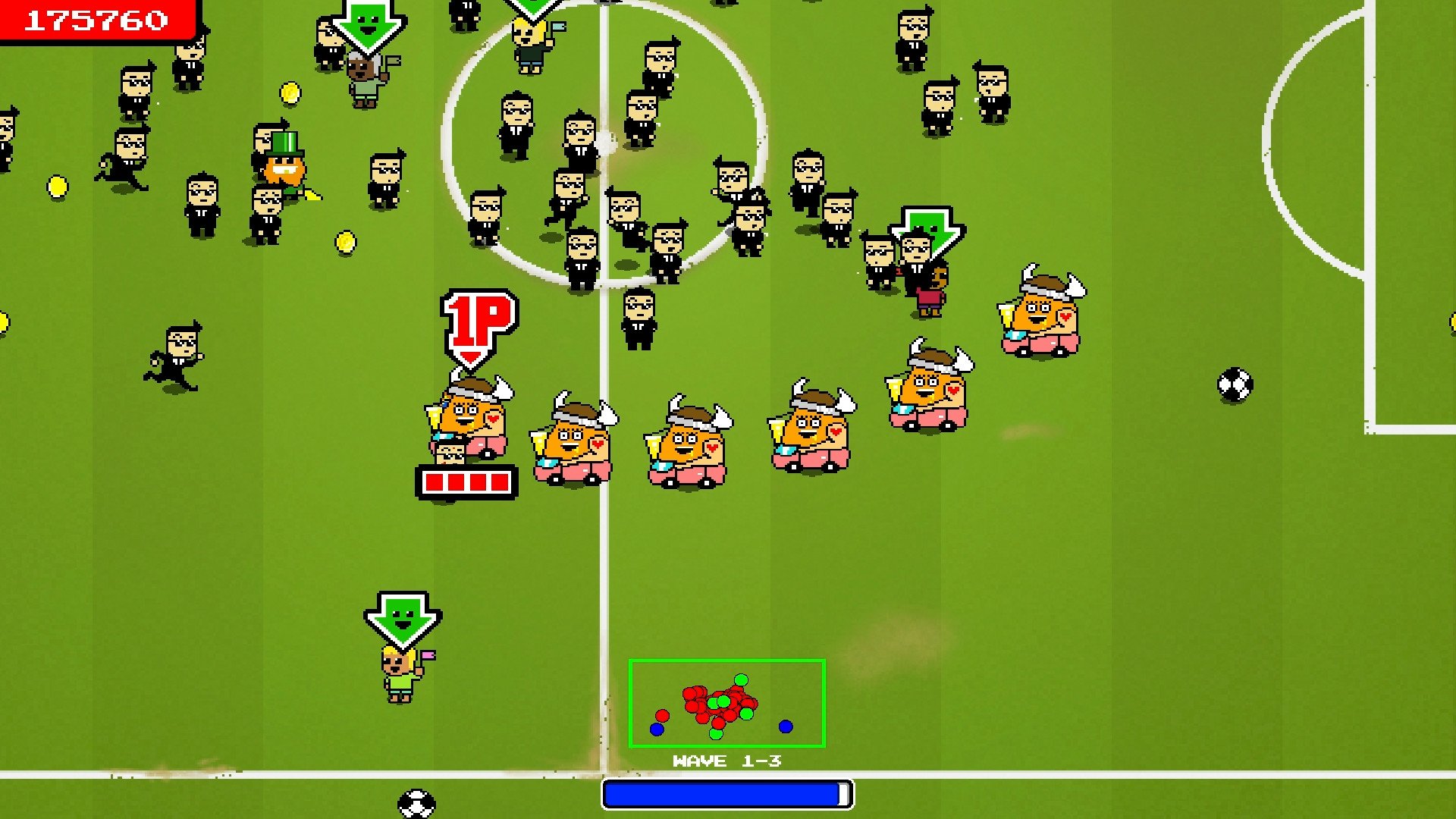 Скриншот из игры Crazy Pixel Streaker - 2