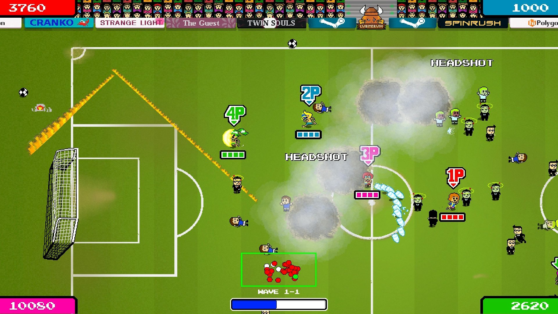 Скриншот из игры Crazy Pixel Streaker - 8