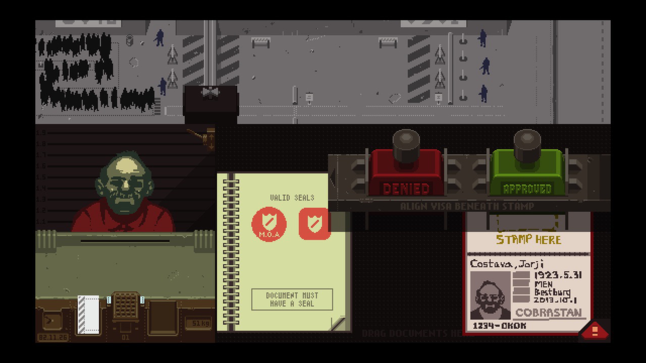 Скриншот из игры Papers, Please - 49