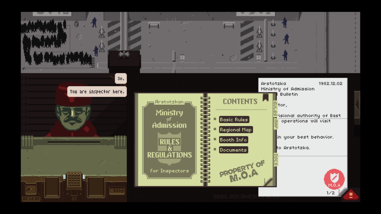 Скриншот из игры Papers, Please - 75