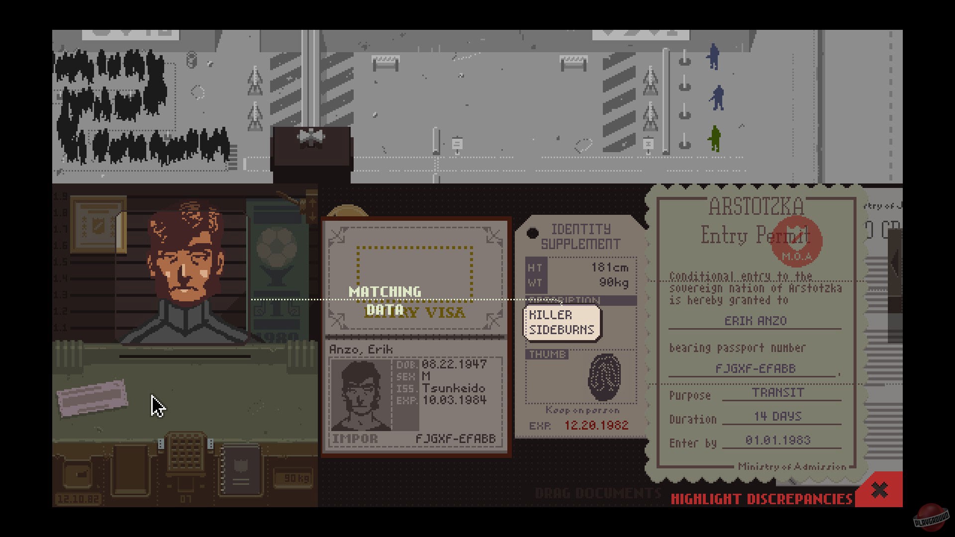 Скриншот из игры Papers, Please - 56