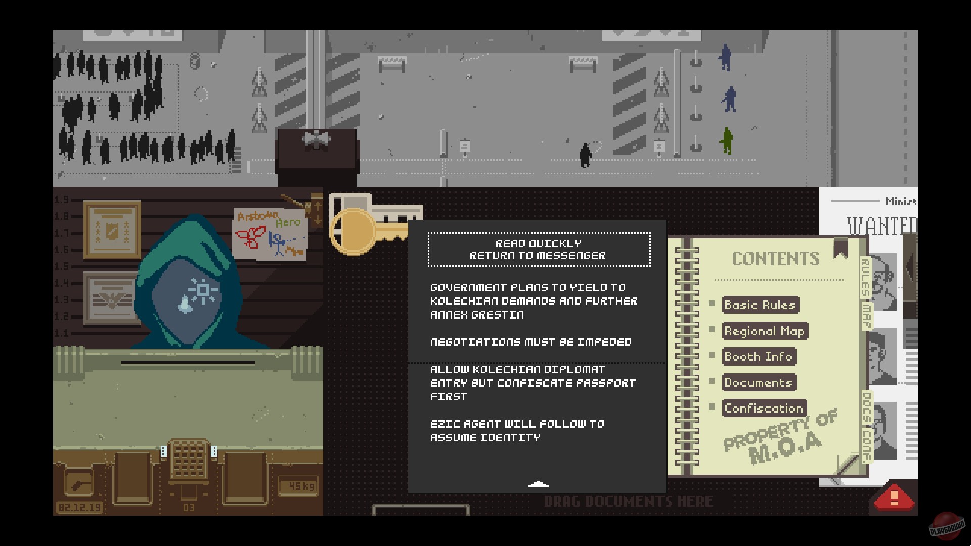 Скриншот из игры Papers, Please - 80