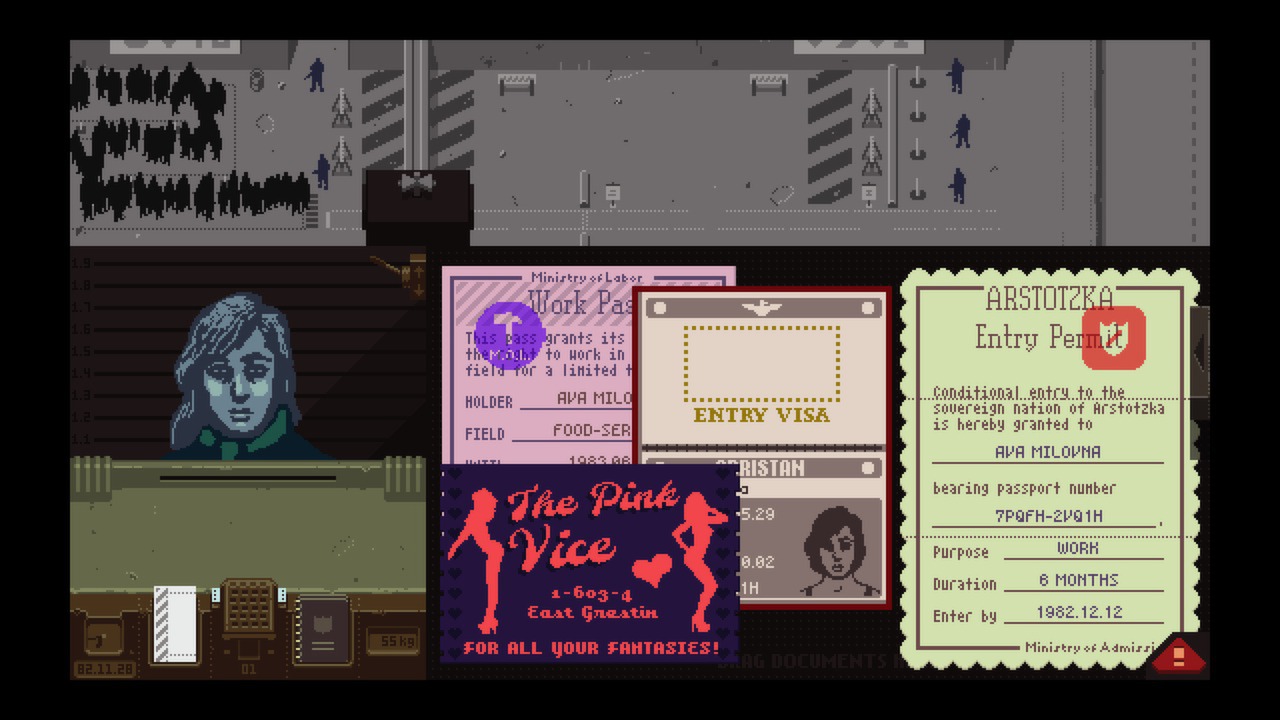 Скриншот из игры Papers, Please - 57