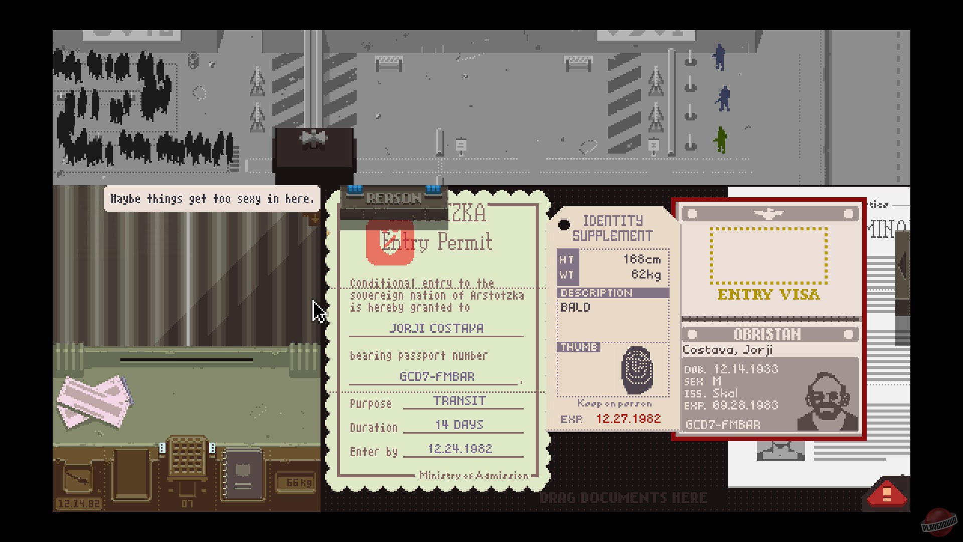 Скриншот из игры Papers, Please - 90